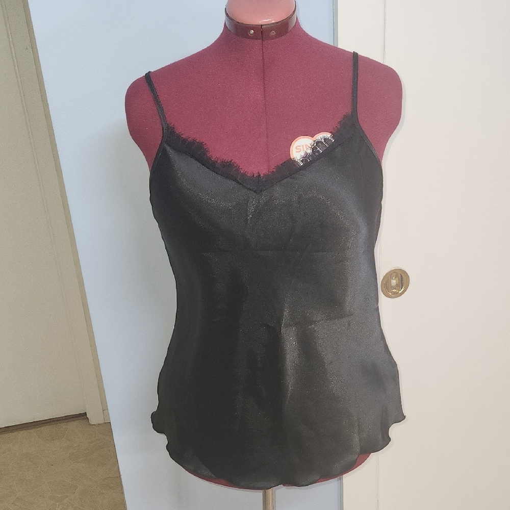 Satin Spagetti Strap Top